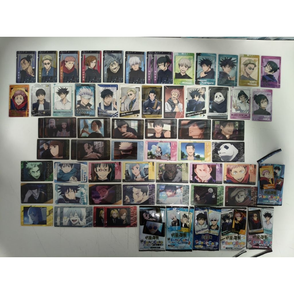 (เติมของตลอด)Jujutsu Kaisen Snap Card การ์ดทรงโพลารอยด์ตัวละครภาค โกะเกะ v.1-v.2 / 0 / 1 2 ขายแยกใบ (ลิขสิทธิ์แท้ Ensky) ราคา ถูกที่สุด ดีลบีเคเค รูปภาพหลัก