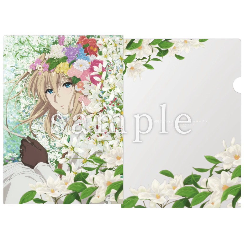 แฟ้ม ไวโอเล็ต เอเวอร์การ์เดน[Violet Evergarden Bonus A4 Clear File - Violet Evergarden]