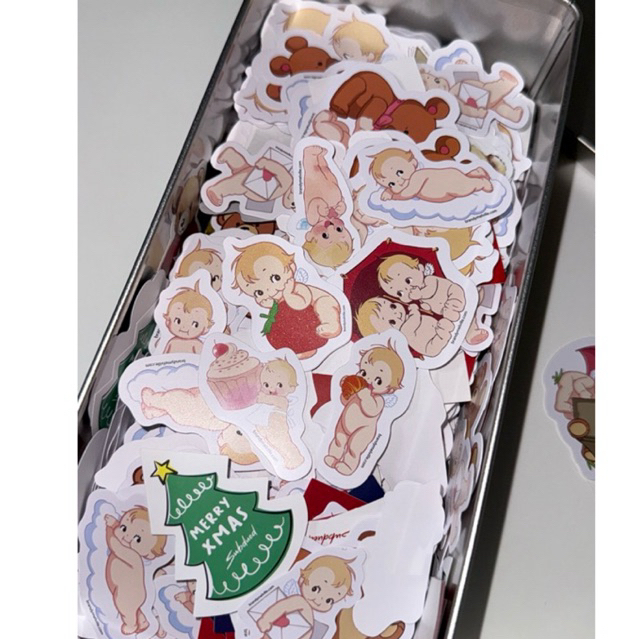 สติกเกอร์ brandy melville stickers และ subdued stickers