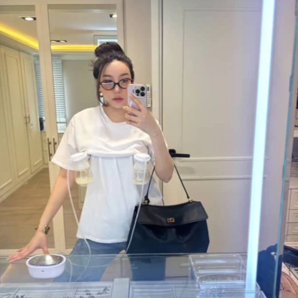 Nitan (นิทาน) เสื้อให้นม รุ่น Gigi Maternity and Nursing Top