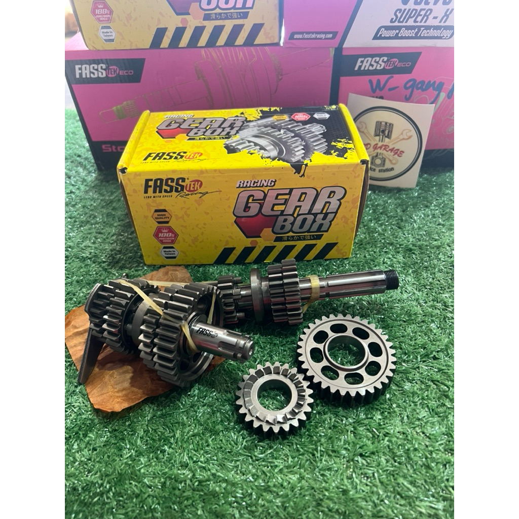 ชุดเฟืองเกียร์แต่ง Fasstek ดรีมครุสภา,ดรีม100,เวฟ100,110