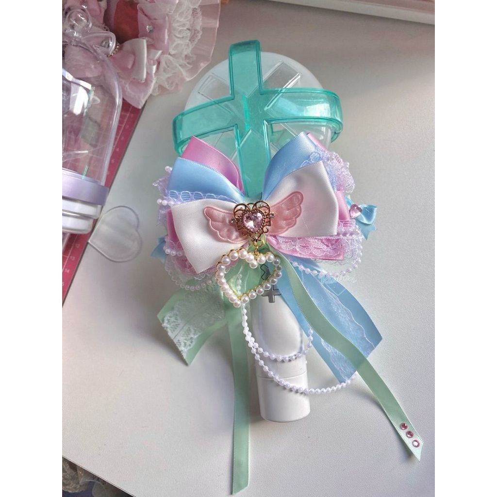 โบว์ติดผม ติดเเท่งไฟ ติดคอเสื้อ Handmade