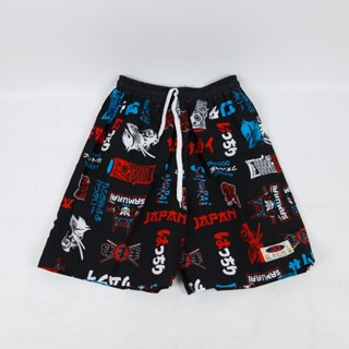 กางเกงเจเจ JJ ลายซามูไร ภาษาญี่ปุ่น ลายใหม่ล่าสุด! สีสด คอตต…