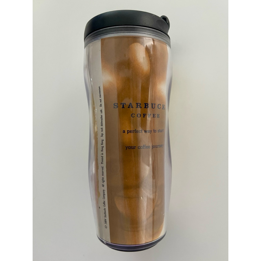 แก้วtumbler Starbuck ลายหายาก Caffe’ Americano ขนาด 12oz./355ml. มือสองสภาพดี