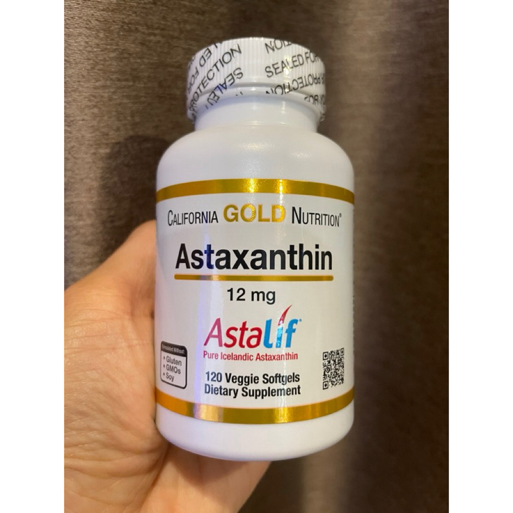 EXP 12/27 California gold Astaxantin 12mg 120 softgels
