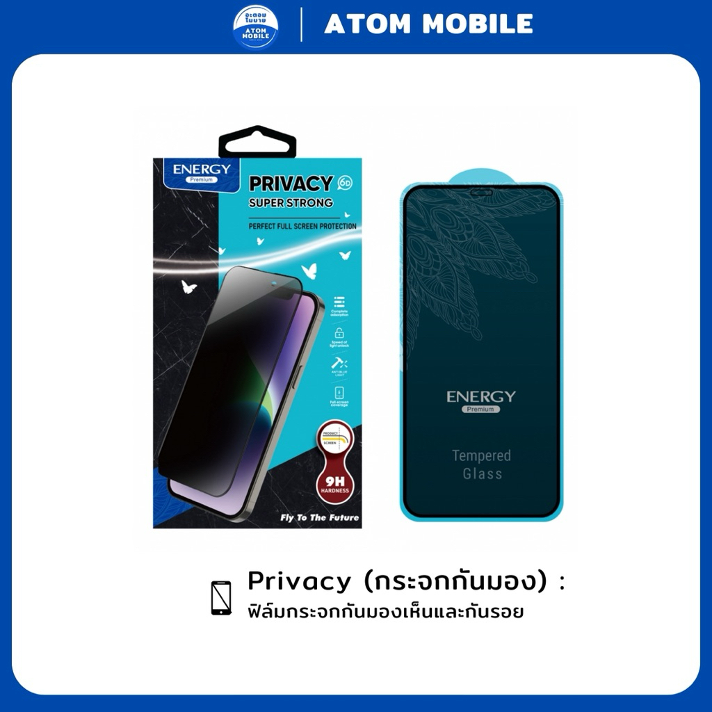 Privacy (กระจกกันมอง) : ฟิล์มกระจกกันมองเห็นและกันรอย : Iphone