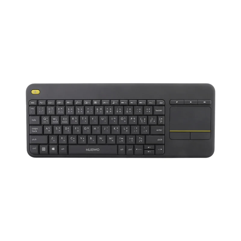 KEYBOARD WIRELESS NUBWO NKB107 BLACK (BLUETOOTH)