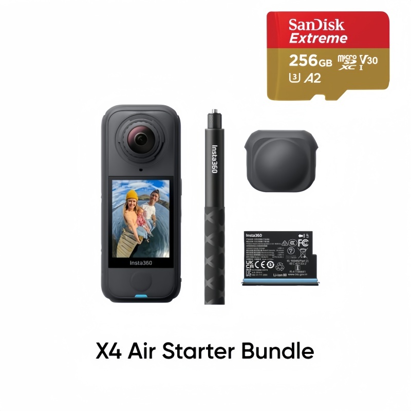 【Ready To Ship 】Insta360 X4 Air กล้องแอคชั่น Sensor 1/1.8″ กันน้ำ15m ถ่ายวิดีโอ 8K ประกัน1ปี