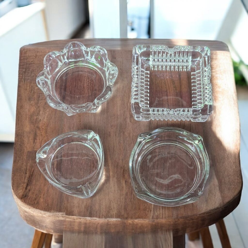 ที่เขี่ยบุหรี่ แก้วใส