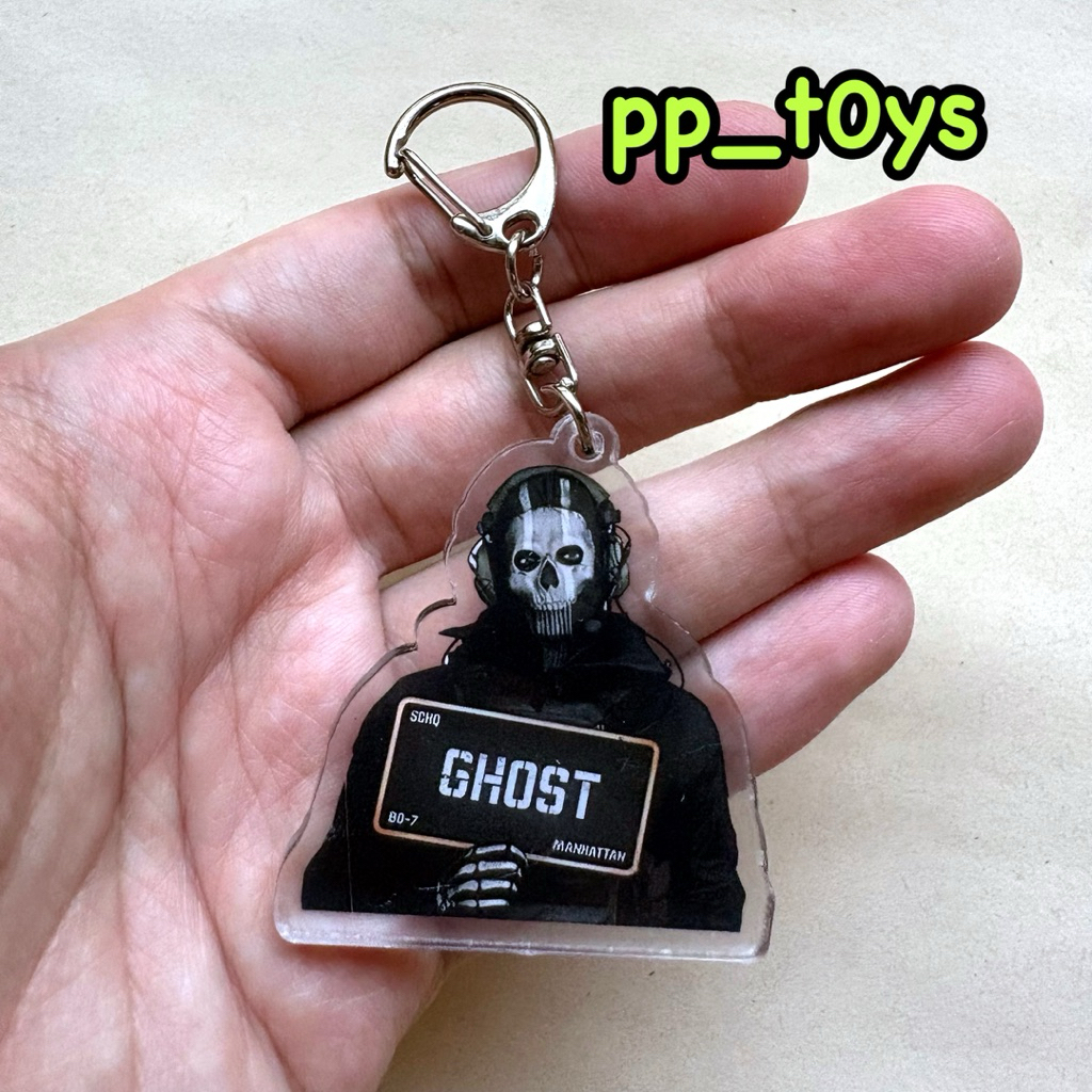 [Keychain] พวงกุญแจเกม Call of Duty Ghost Simon Ghost Riley Task Force 141 (Ghost)