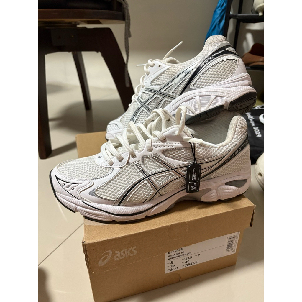 รองเท้า Asics GT2160 Pure silver white