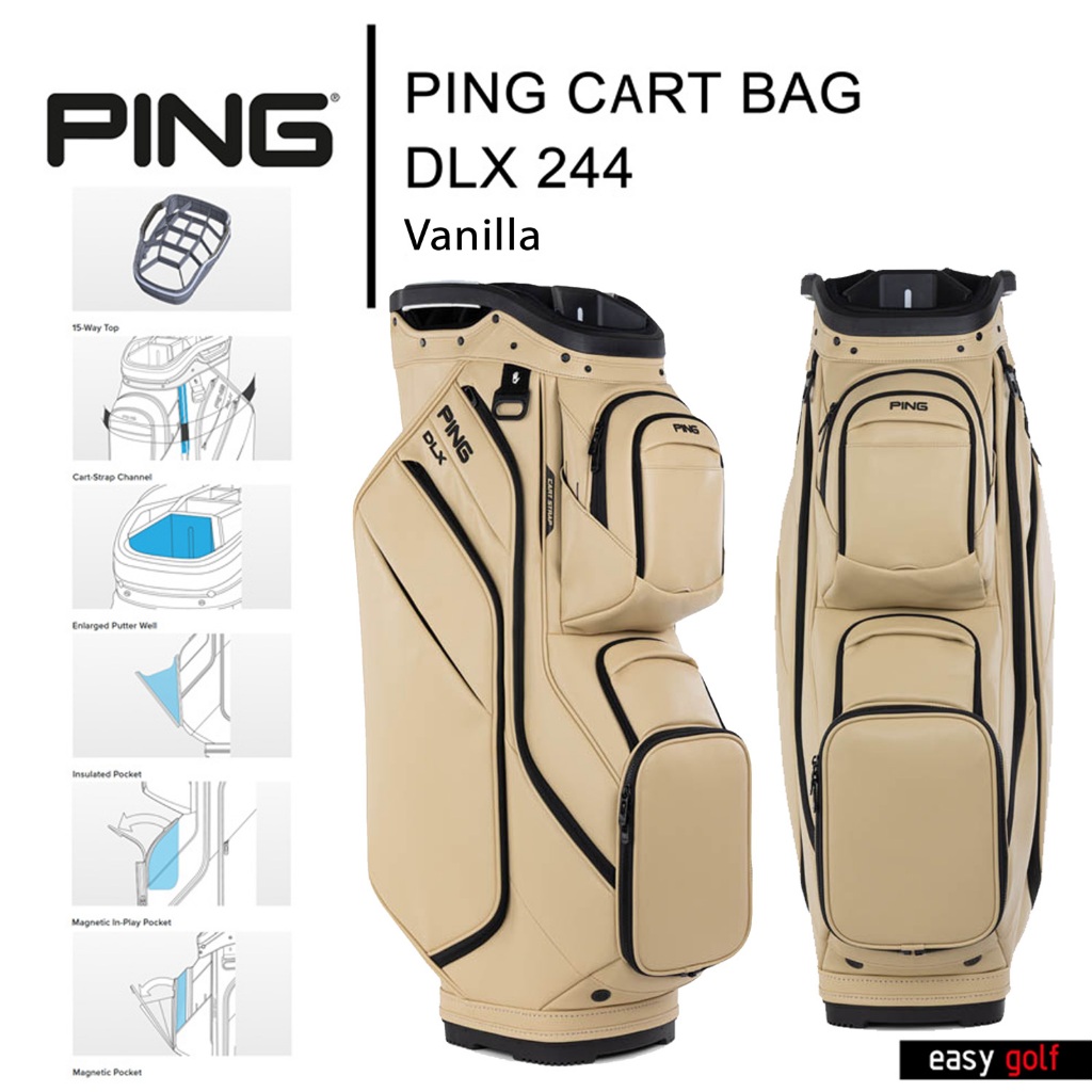 PING CART BAG DLX 244 PING CART BAG ถุงกอล์ฟ