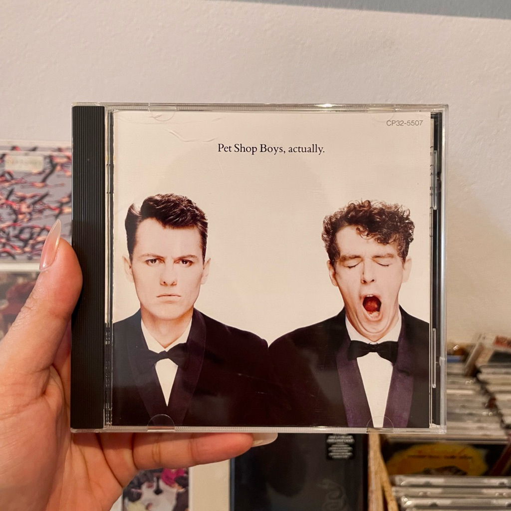 CD Pet Shop Boy - Actually (JP, 1987)