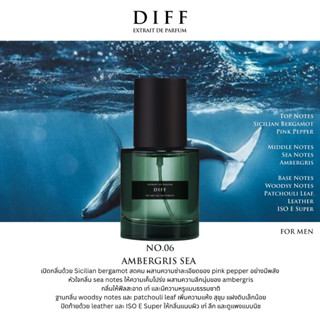 No.06 DIFF extrait de pafum Ambergris Sea