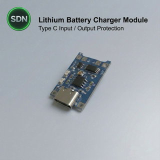 TP4056 โมดูลชาร์จแบตเตอรี่ Li-ion 5V 1A แบบ USB-C