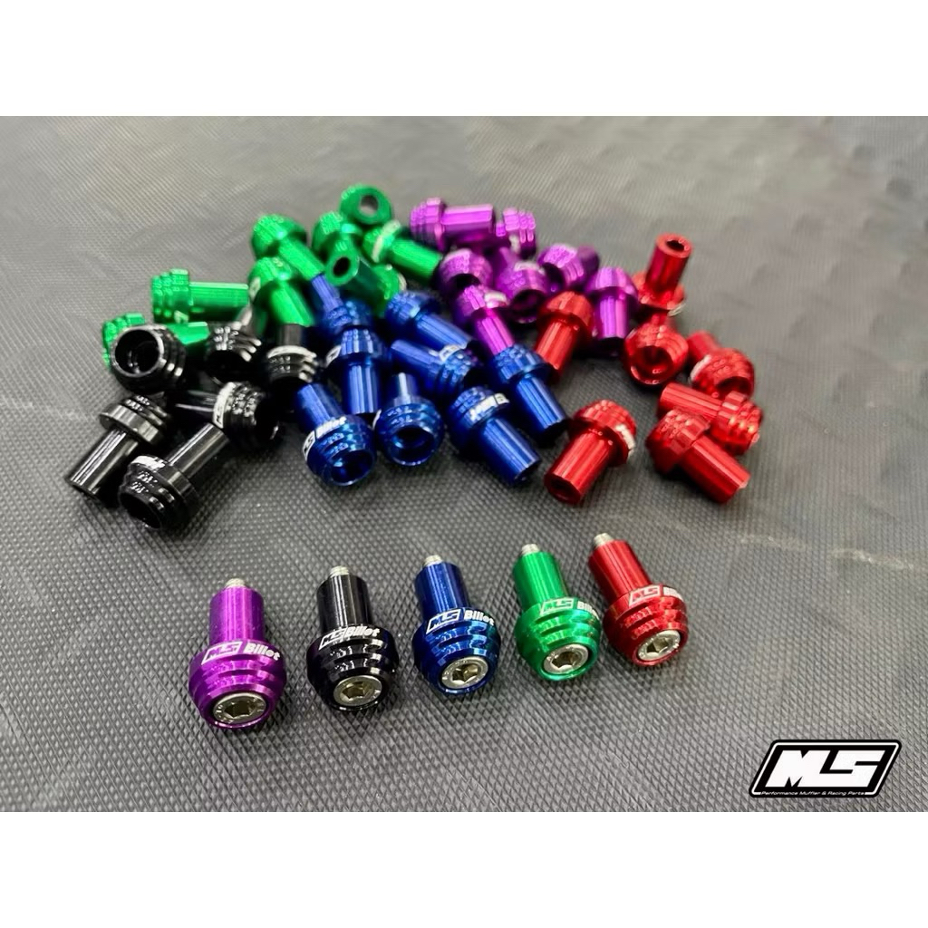 ☢️น็อตยึดฝาหน้าเครื่อง เม้งซัง🚗💥MS Thailand 🔧1ชุดมี14ตัว ⚙️ตรงรุ่น ดีแมกเก่า/U2/U3/U4/3.0🛜