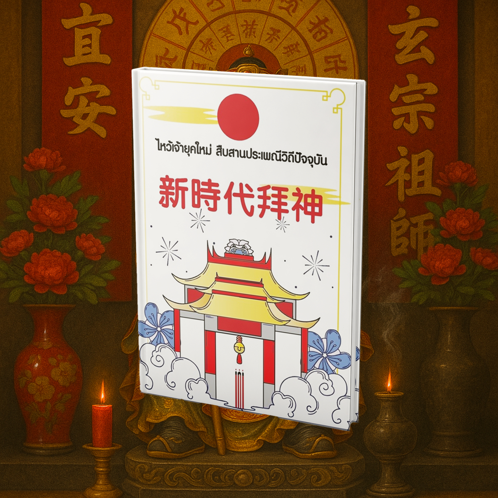 หนังสือไหว้เจ้ายุคใหม่ สืบสานประเพณีวิถีปัจจุบัน จากโหราศาสตร์เคี้ยงคุง