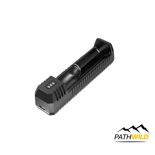 NITECORE UI1 Charger 1 slot เครื่องชาร์จแบตเตอรี่ลิเธียมแบบช่องเดียว สะดวกพกพา รองรับแบตได้หลายขนาด