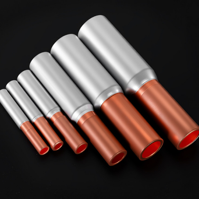 ขั้วต่อทองแดง-อลูมิเนียมแบบ GTL สำหรับสายไฟขนาด10/16/35-240ตารางมิลลิเมตรขั้วต่อแบบตรงสำหรับสายไฟคู่