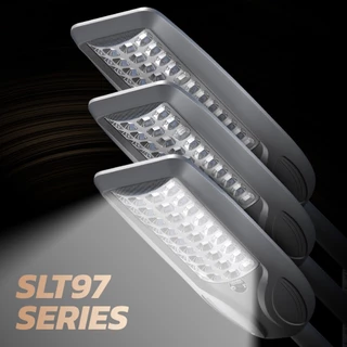 MODI ไฟโซล่าเซลล์ 30W100W200W360W แสงขาว Solar street light กันน้ำIP65 solar light โซล่าเซลล์