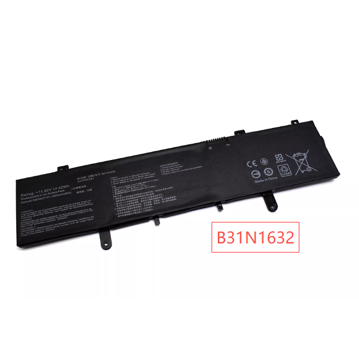 แบรนด์ใหม่สำหรับ ASUS Lingyao S4100U S4000U Zenbook X405U B31N1632 แบตเตอรี่