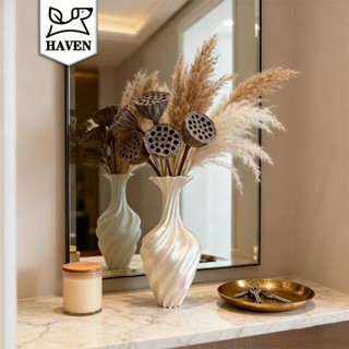  แจกันวินเทจบิด จัดดอกไม้ประดับภาชนะ อุปกรณ์จัดดอกไม้ 3D แจก…