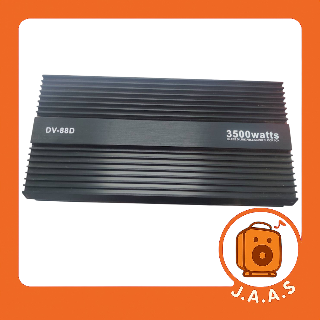 เพาเวอร์แอมป์ Class-D รุ่น DV-88D (3500W)