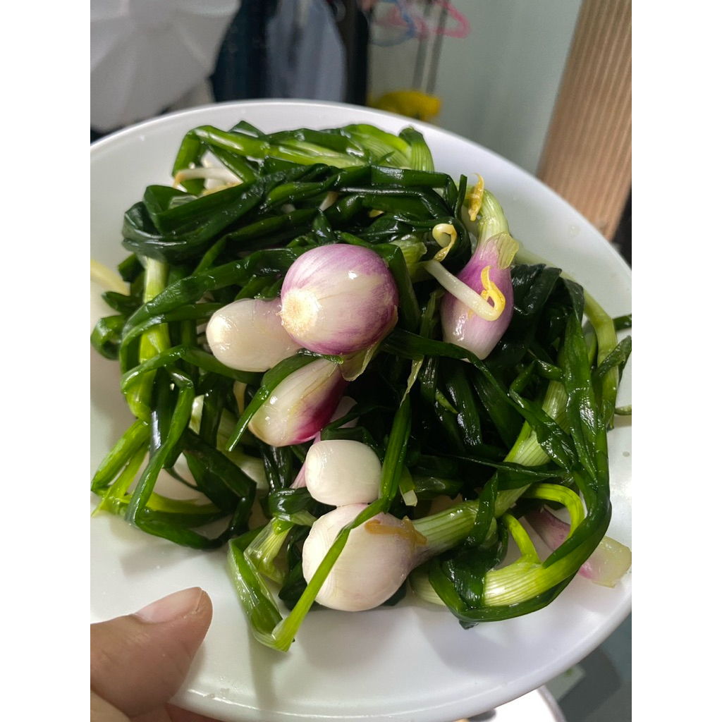 ต้นหอมดองสูตรโบราณ(ไม่ใส่สารกันบูด)เปรี้ยวน้อย 500กรัม