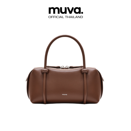 MUVA กระเป๋าหนัง กระเป๋าถือ กระเป๋าสะพาย หนังแท้ รุ่น PILLOW BAG - MU-703