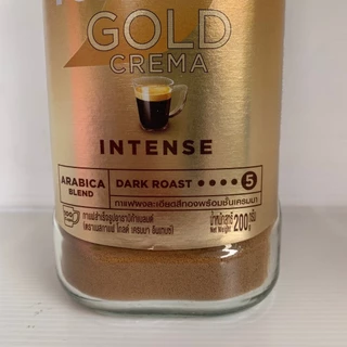 เนสกาแฟ โกลด์ เครมมา อินเทนส์ 200 กรัม Nescafe GOLD CREMA INTENSE Weight 200 Gram