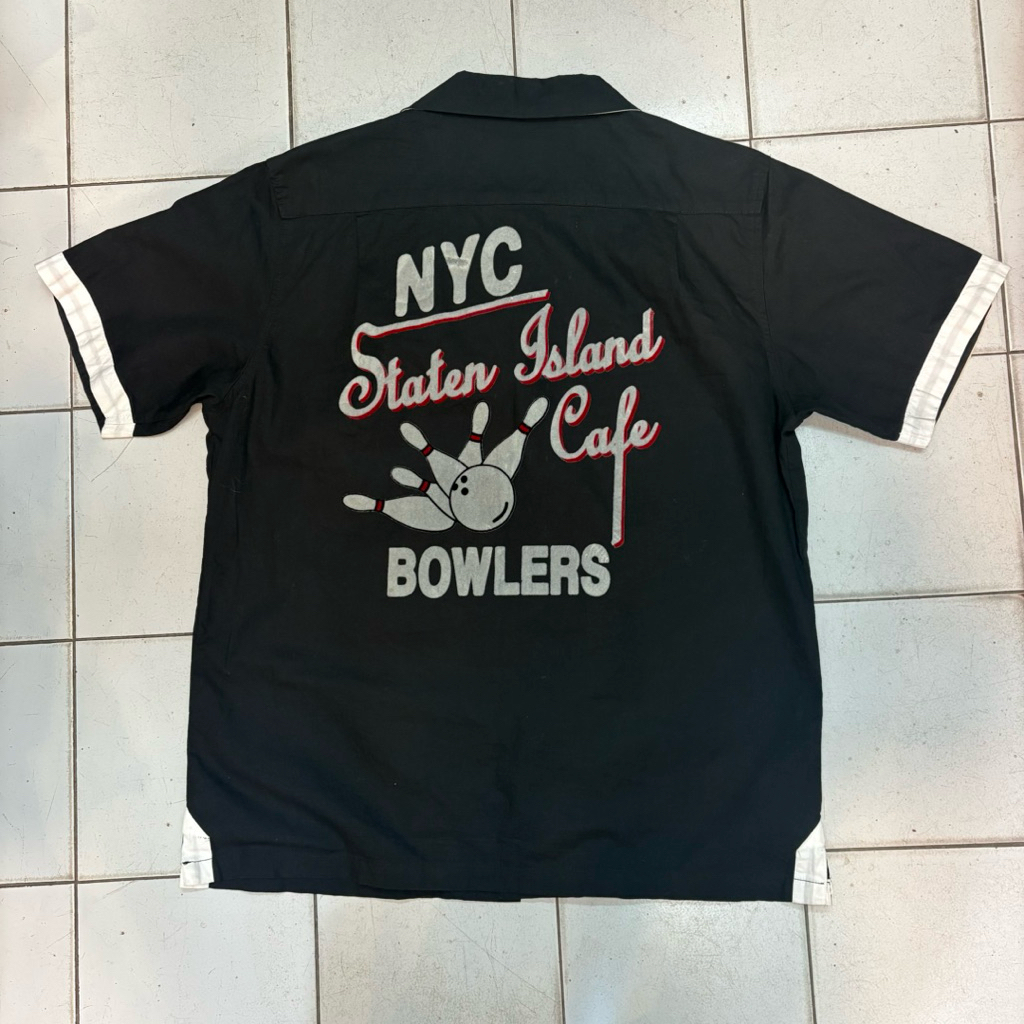 เสื้อ Bowling Shirt (เสื้อโบว์ลิ่ง) สไตล์อเมริกันวินเทจ แบรนด์: HOUSTON Original