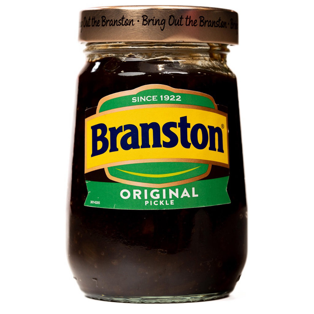 Branston Original Pickle Sauce/Small Chunk Pickle Sauce/Original Piccalilli 360g ซอสสำหรับจิ้มมันฝระ่งทอด