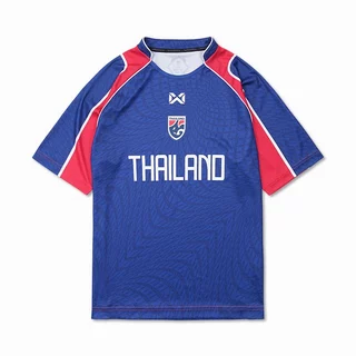 Warrix เสื้อคอปกแขนสั้น Football Lifestyle Oversize T-shirt Unisex (WA-254FBATH14)