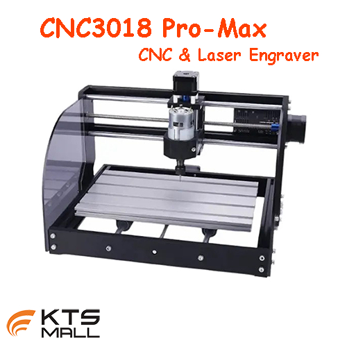 CNC 3018 Pro-MAX เครื่องแกะสลักมินิ CNC & Laser Engraver มอเตอร์ Spindle 775