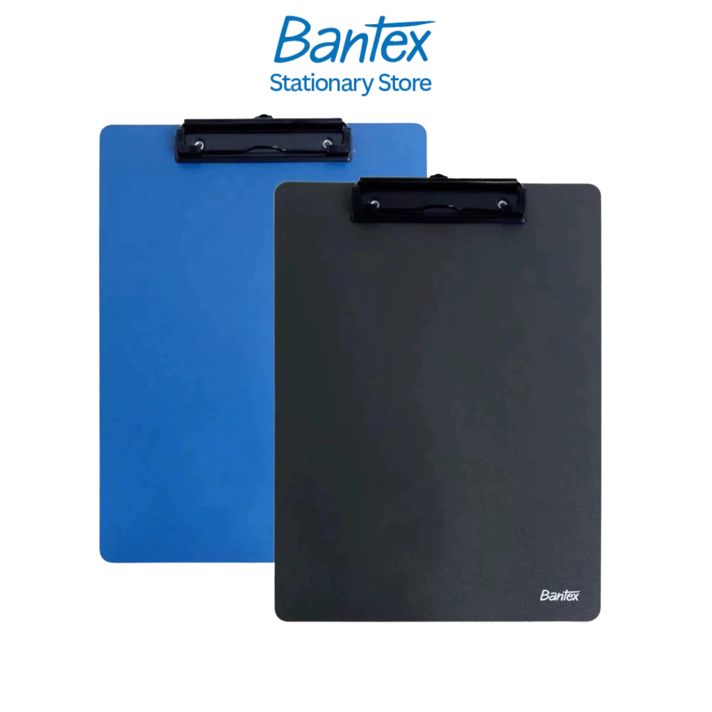 Bantex แฟ้มหนีบ คลิปบอร์ด ที่รองเขียน A4 แนวตั้ง กระดานรองเขียน แฟ้มเอกสาร อุปกรณ์สำนักงาน Clipboard