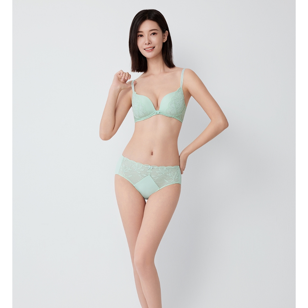 Triumph เสื้อชั้นในดันทรงแบบไม่มีโครง รุ่น Summer Jasmin HU รหัส 10227797 สีเขียว 00LT — صورة 5