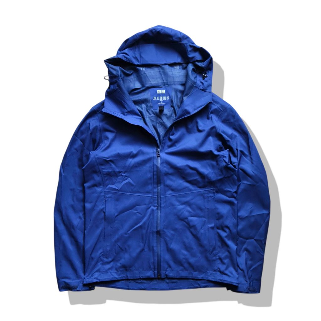 Uniqlo Purple Blocktech 3D Cut Hooded Parka Jacket(M) รอบอก 43”