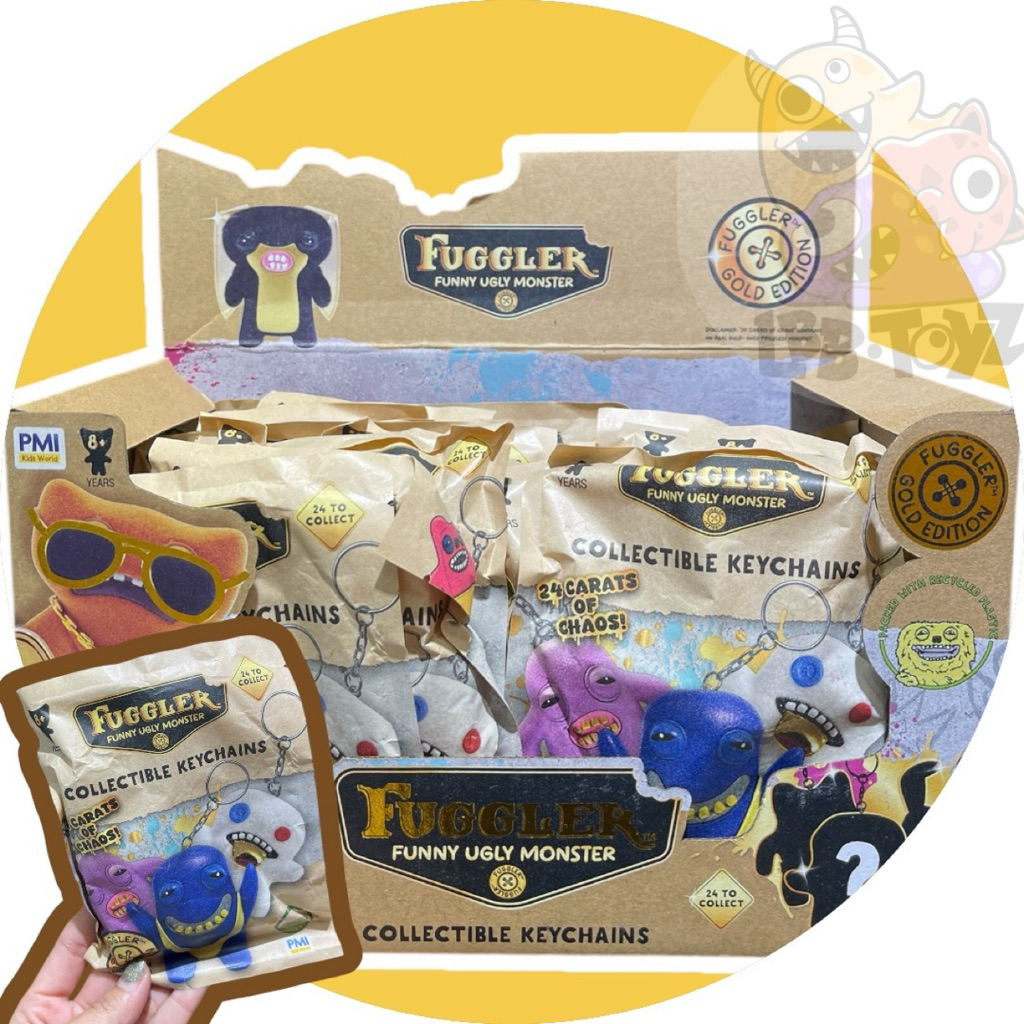 FUGGLER FUGGLER COLLECTIBLE KEYCHAIN BLIND PAPER BAG 1 จุ่ม