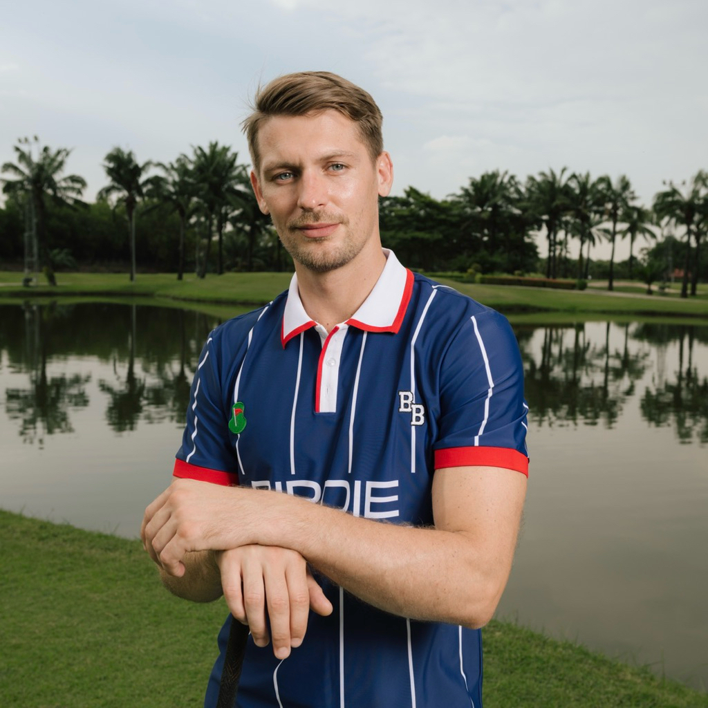 3rd Base Polo Men –เสื้อโปโลแขนสั้นสำหรับตีกอล์ฟ