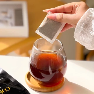 (ส่งด่วน กทม) ชากาแฟดำ พิมพ์ณดา ชาสมุนไพรเพื่อสุขภาพ สารสกัดจากสมุนไพร 11 ชนิด 1 กล่อง 30 ซอง