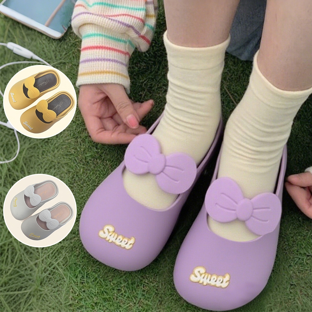 Girl Summer Slippers Child Four Seasons Shoe Bathroom anti-Slip Kids Cute Outerwear