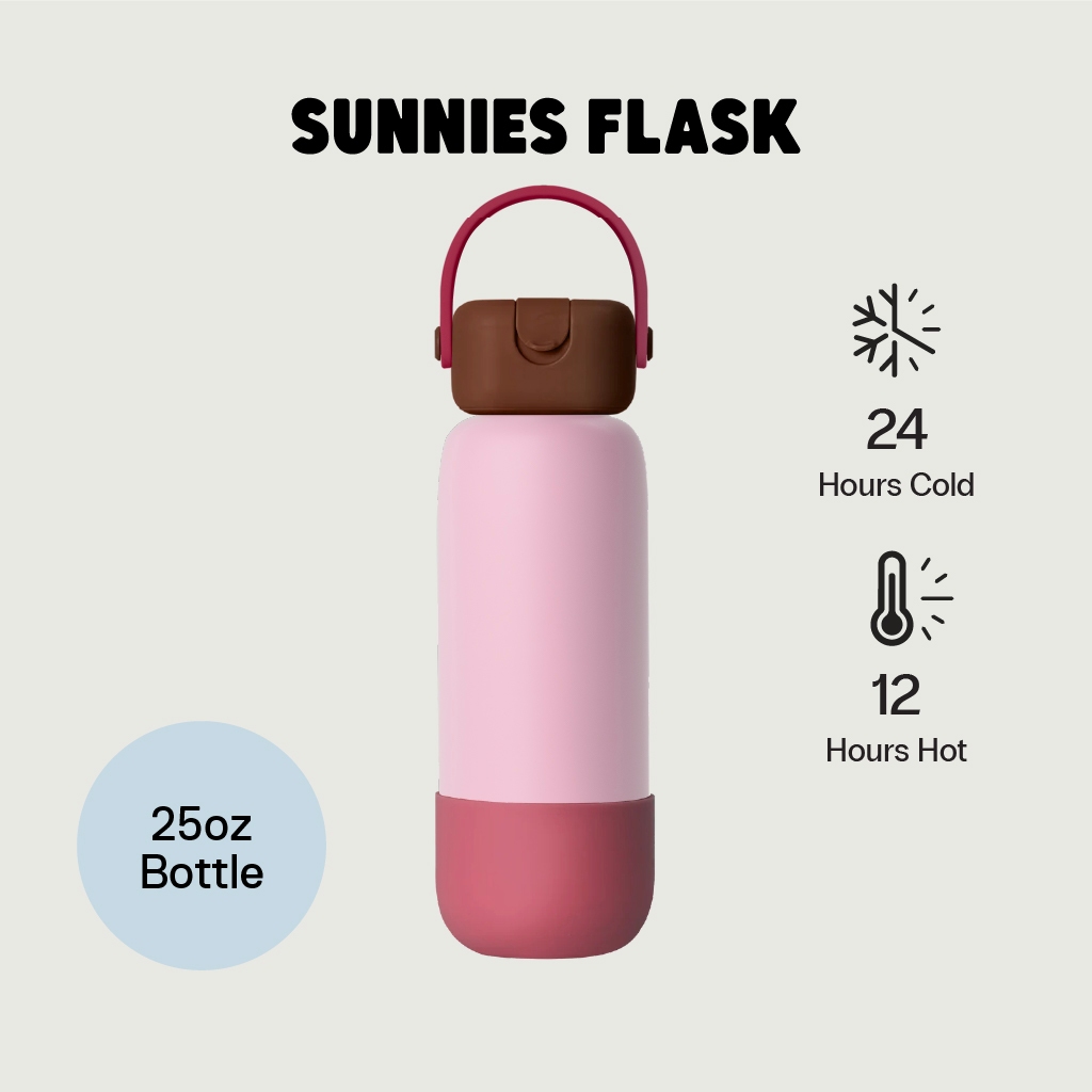 Sunnies Flask 25oz Bottle (Ready Made กระบอกน้ำขนาด 25 ออนซ์)