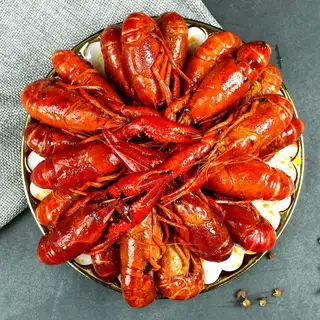 กุ้งเครฟิช (เสี่ยวหลงเซี่ย) แช่แข็ง 3 รสชาติ (หม่าล่า/กระเทียม/ดั้งเดิม) ขนาด 600-700g 小龙虾