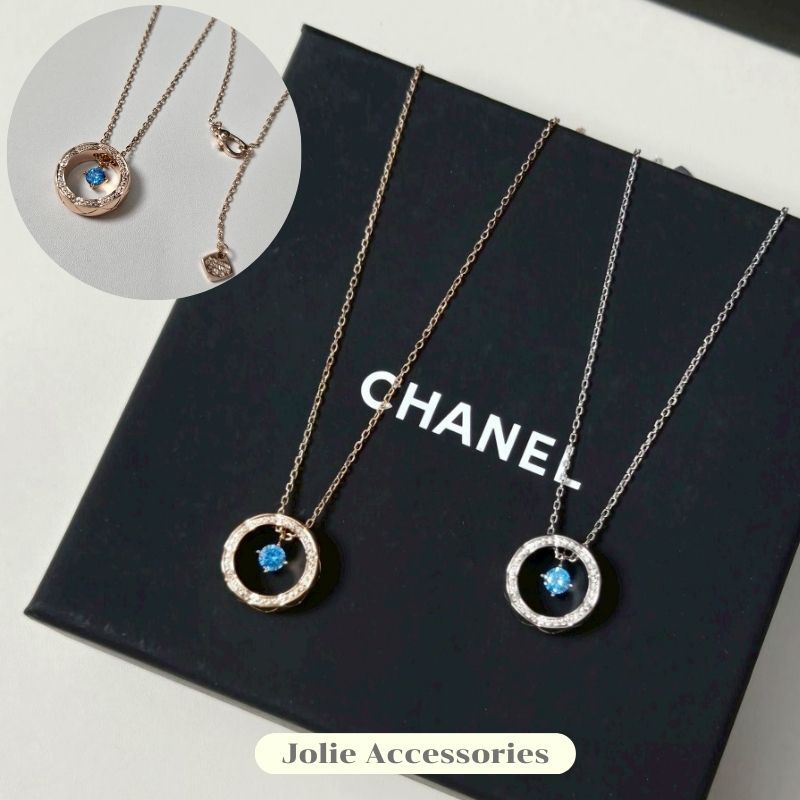 (C36) สร้อยคอตัวซี  เกรด Ori 1:1  สินค้าพร้อมส่ง  มีปั๊มแบรนด์ ลูกคุณสุดๆ ♡