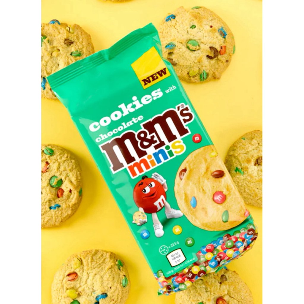 M&M minis cookies 180 กรัม พร้อมส่ง