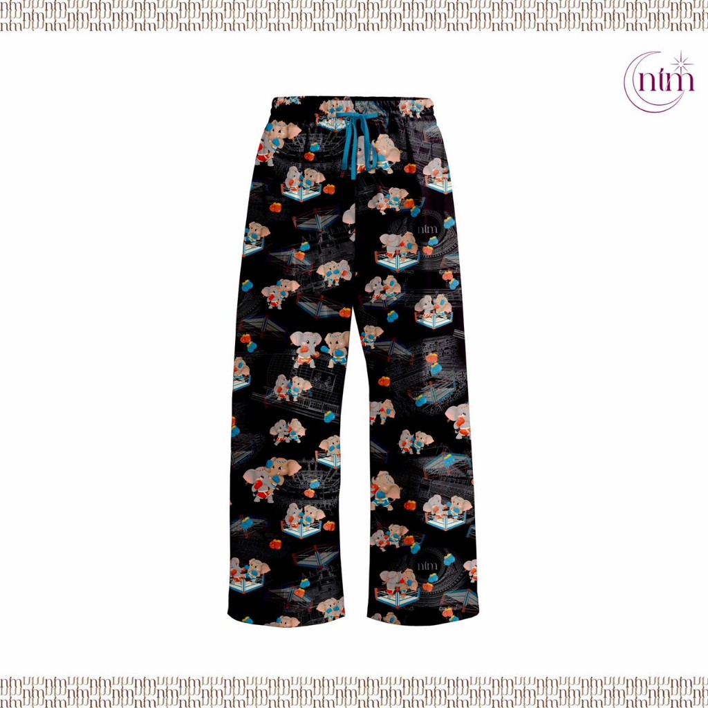 [พร้อมส่ง] กางเกงช้างมวยไทย Muay Thai elephant pants กางเกงช้าง ไหมอิตาลี กางเกงไทยแลนด์ ขายาว