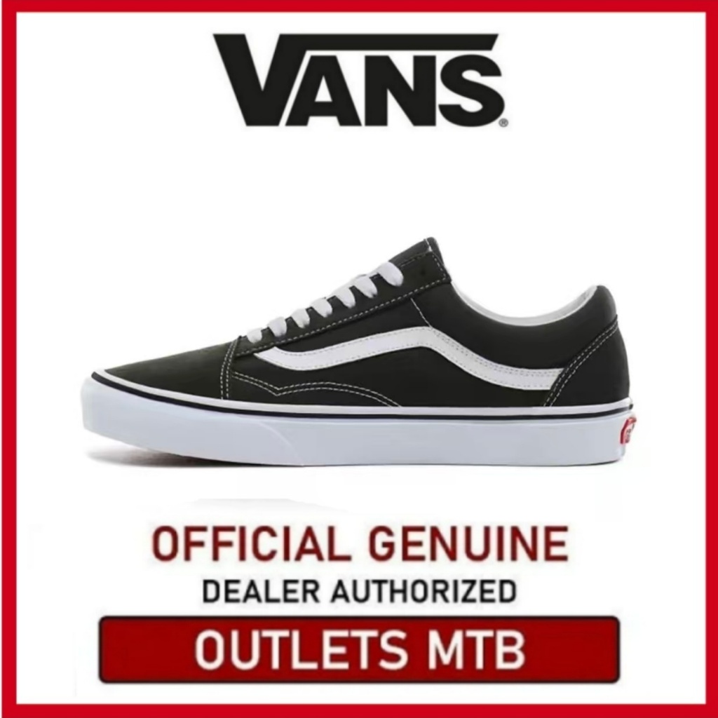 【100%Original】Old Skool low cut board shoes, unisex military green
