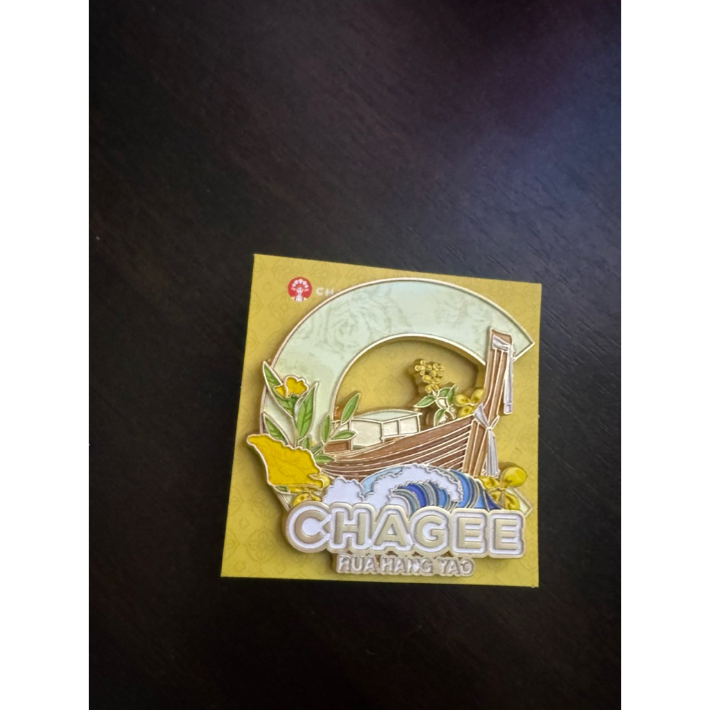 CHAGEE pin เข็มกลัดชาจี Thailand Exclusive