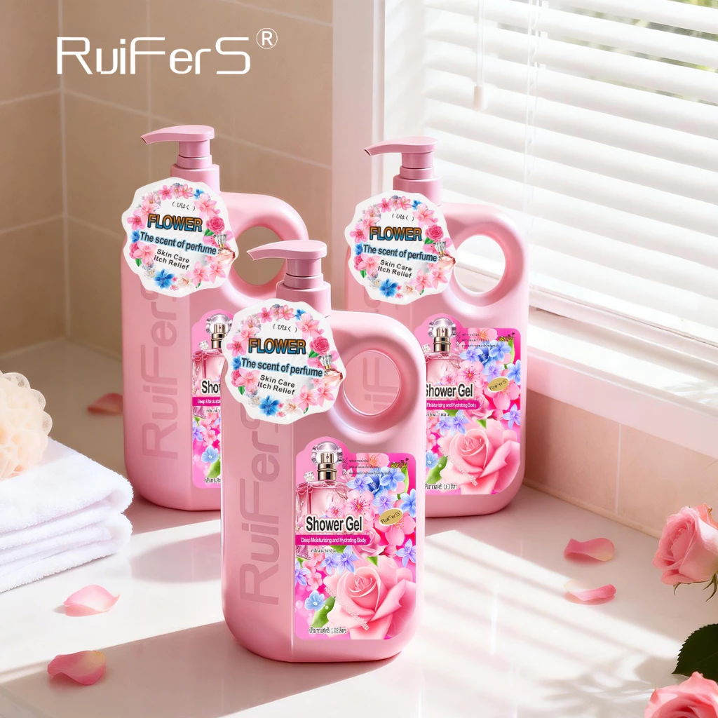 สินค้าใหม่ครีมอาบน้ำ หอมเหมือนอาบน้ำหอม มี กลิ่น 1.1L. ครีมอาบน้ำน้ำหอมกลิ่นดอกไม้ ช่วยให้ผิวขาวกระจ่างใส สะอาด สดชื่น