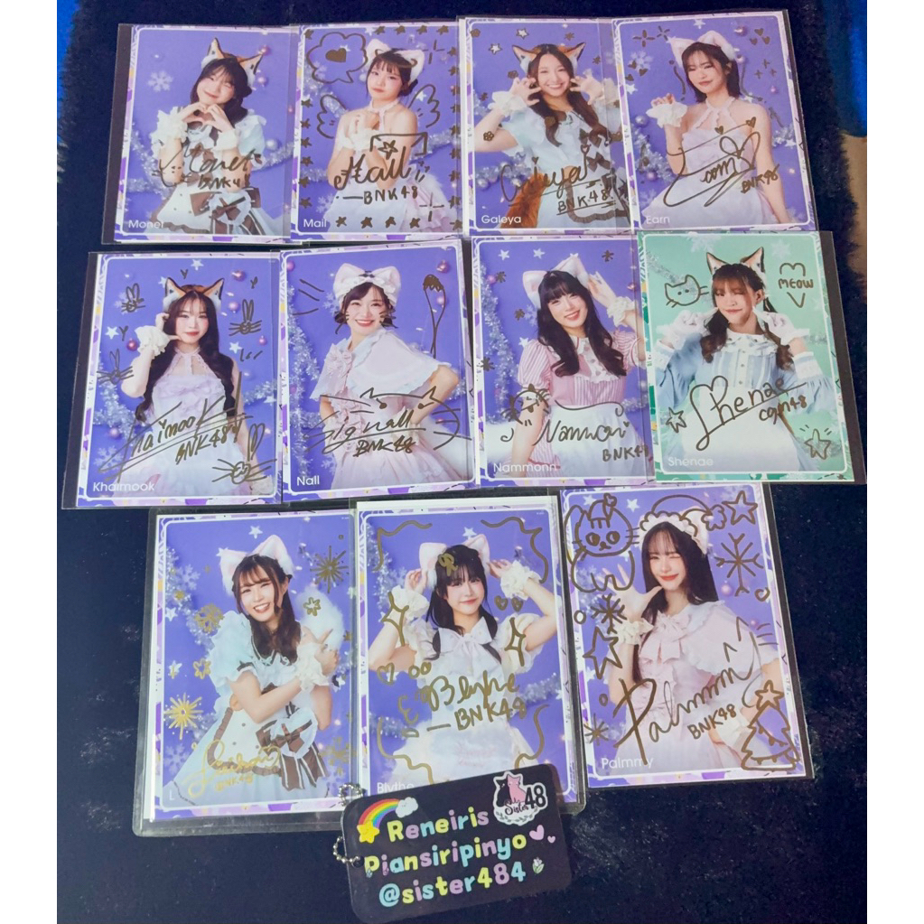 SSR ลายเซ็น Special Act photoset จากบูธ งาน Kangaroo village BNK48&CGM48